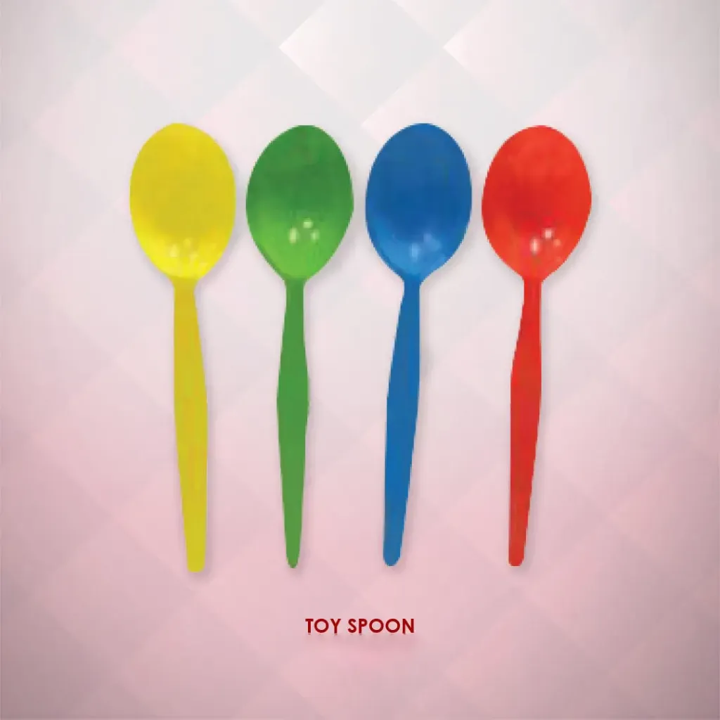 Toy Spoon (White, 100g)