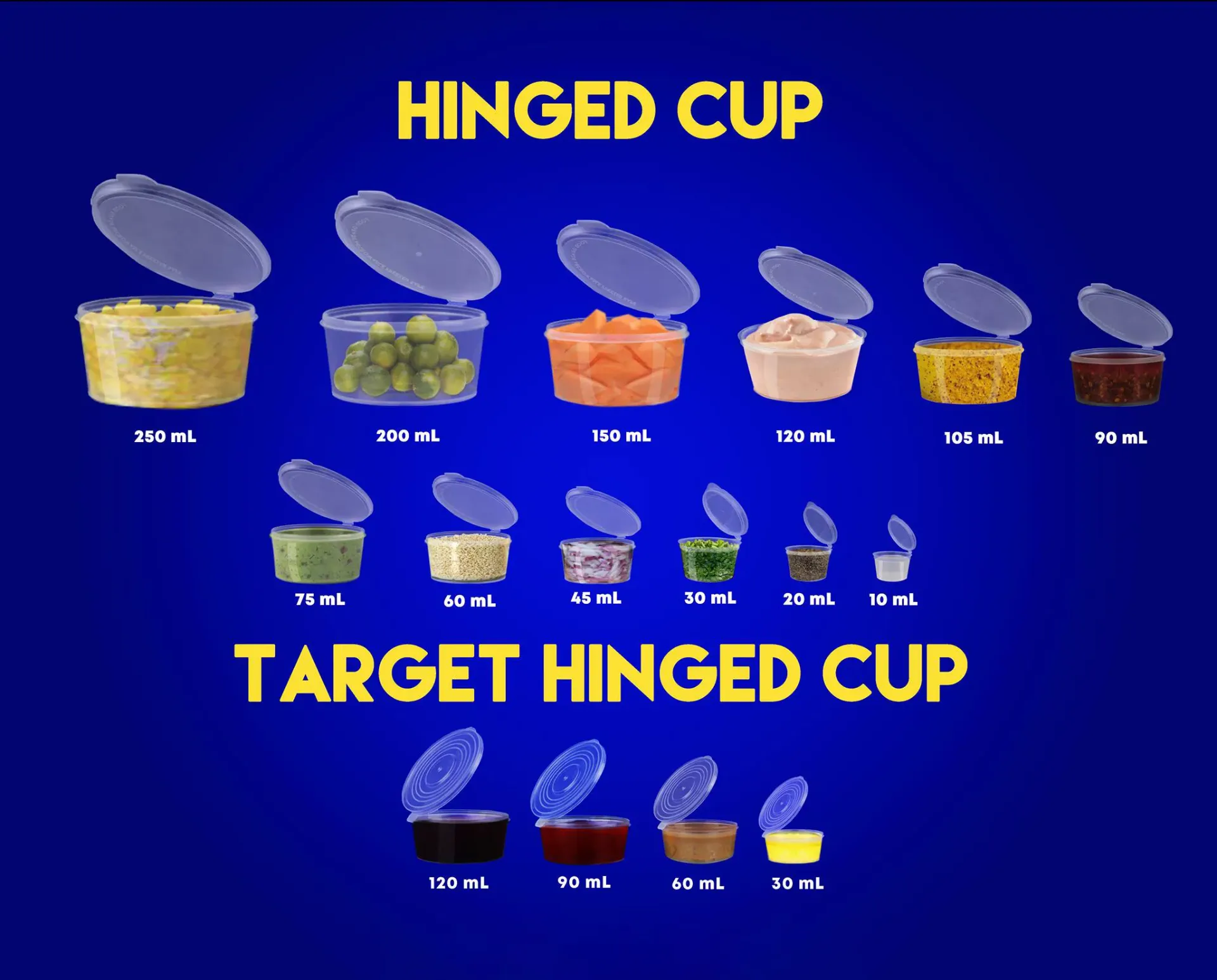 DW Hinged Cups (10mL, Pack (50pcs))
