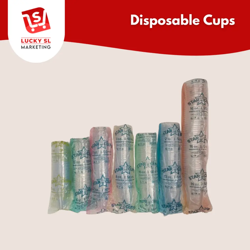 Calypso Star Cups (3oz, Pack (50pcs))