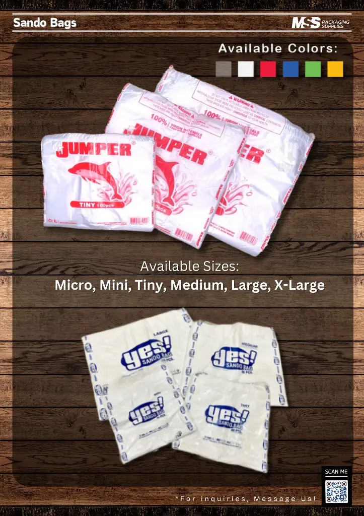 Jumper Sando Bag (Micro, Pack (100pcs))